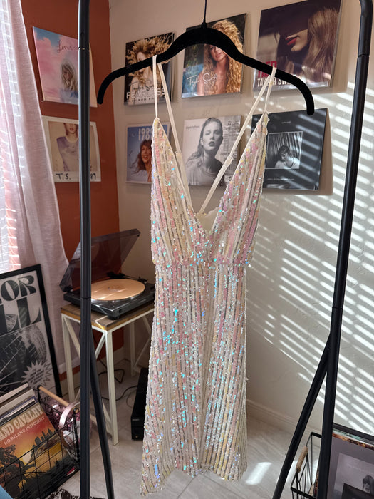 Iridescent Sequin Dress