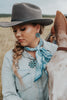 Blue Bandana Shortie Wildrag