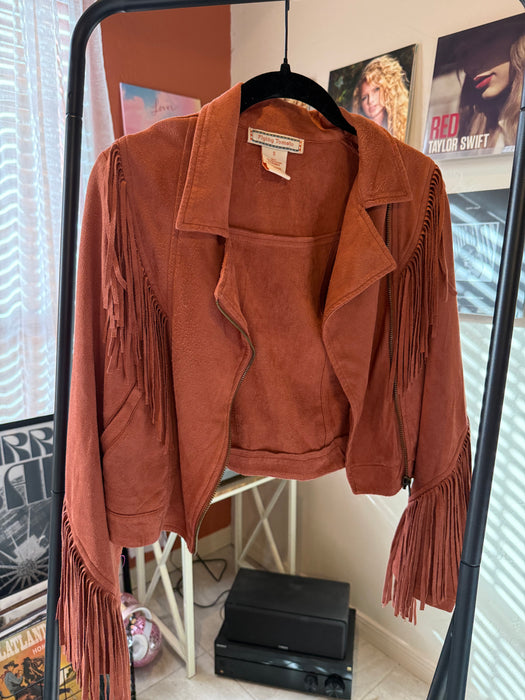 Flying Tomato Fringe Jacket