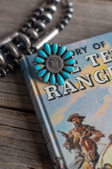 The Orchid Dime Ring