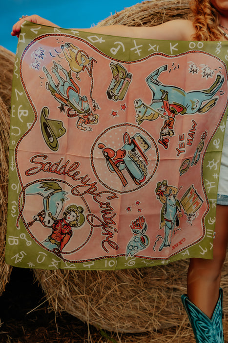 Saddle Up Cowgirl Wildrag