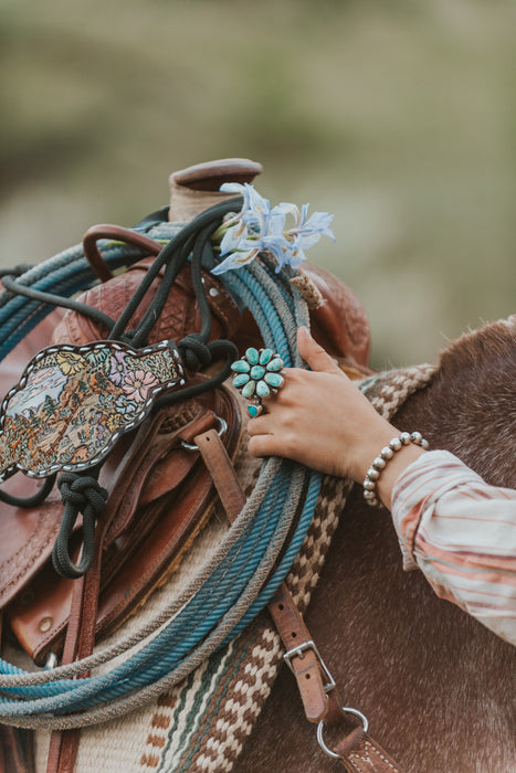 Cornflower Cluster Ring