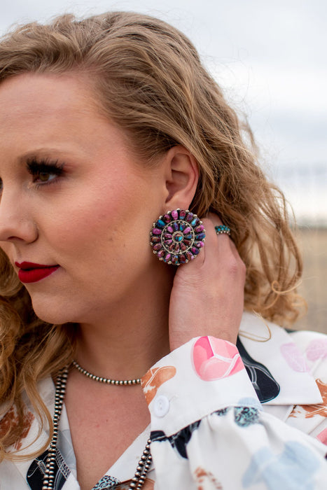 Cosmic Cowgirl Purple Mojave Clusters