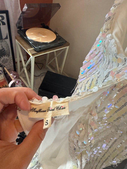 Iridescent Sequin Dress