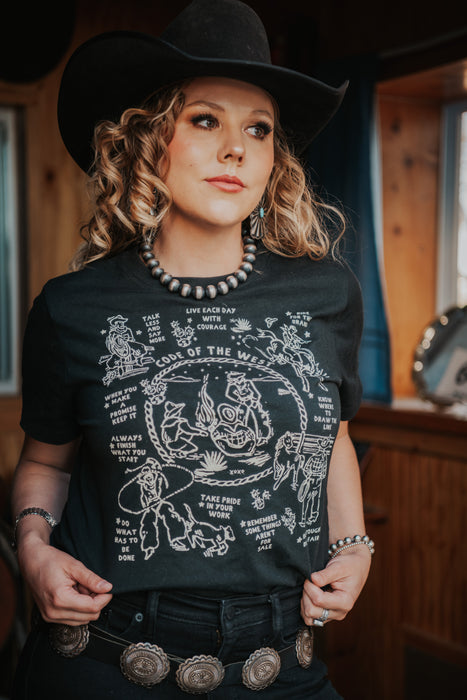 Code of the West Boxy Tee