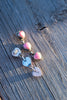 Heart Eyes Pink Conch Earrings