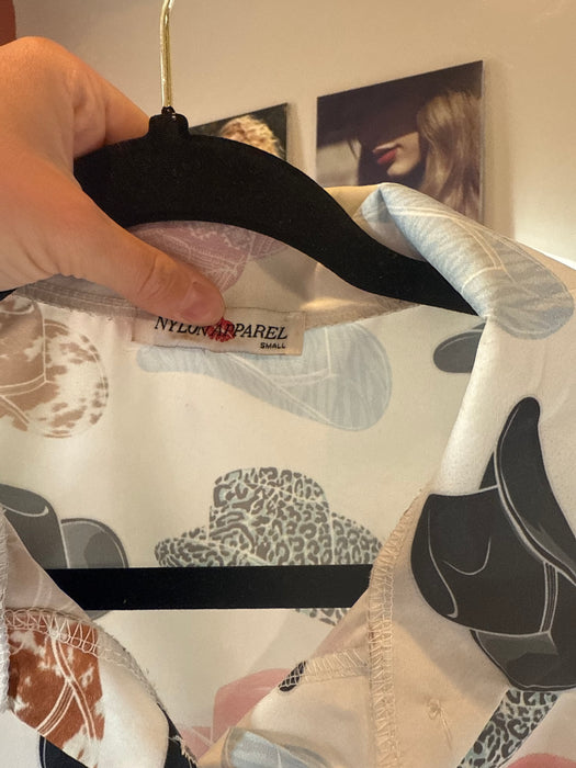 Cowboy Hat Button Down