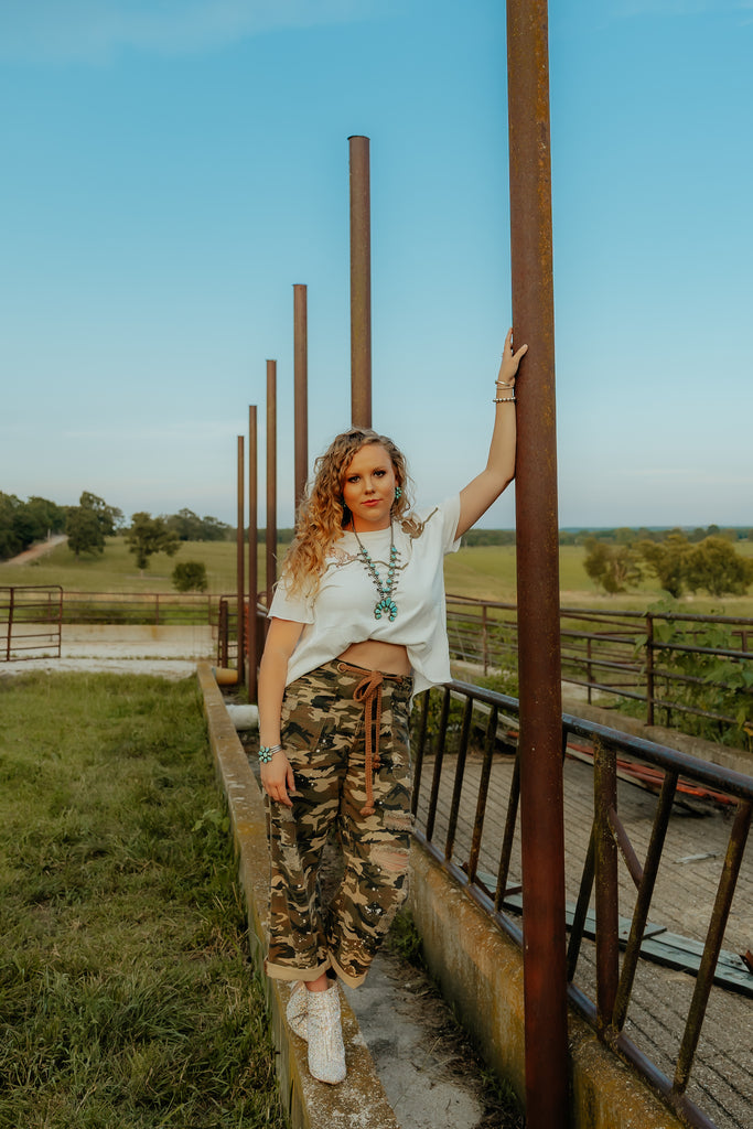 Oli & Hali Camo Pants