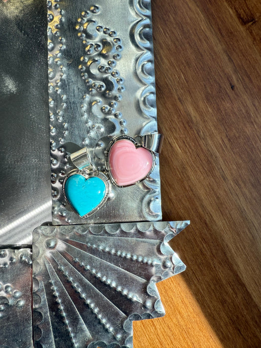 Heart Eye Pendants