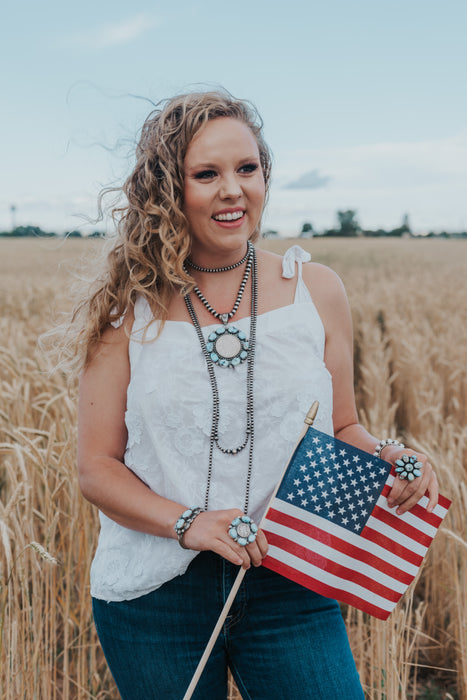 The Liberty: Golden Hills Dime Pendant