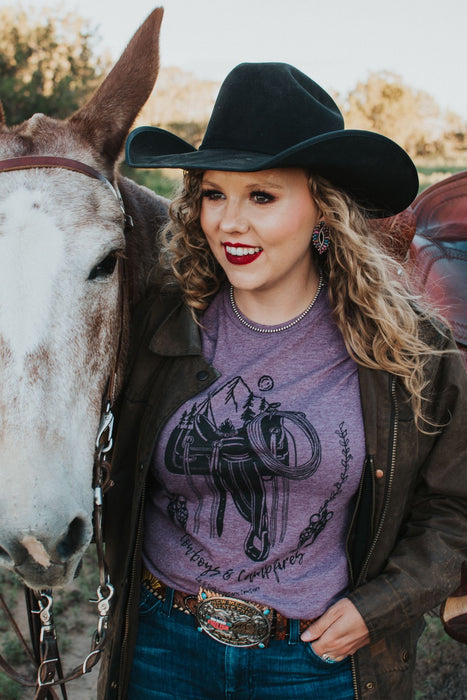 Cowboys and Campfires Tee