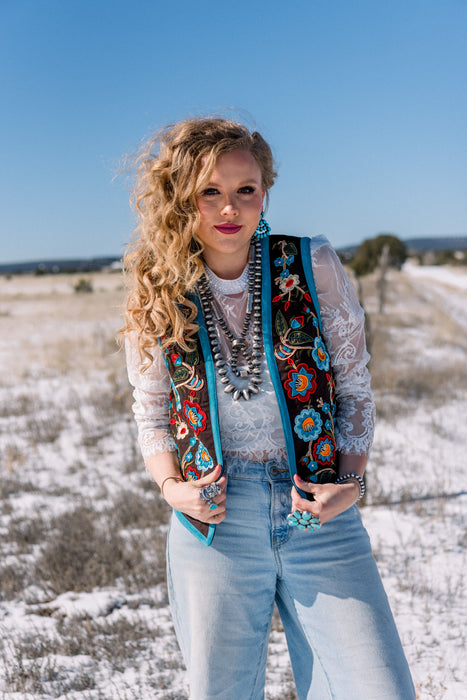 The Mesa Embroidered Vest
