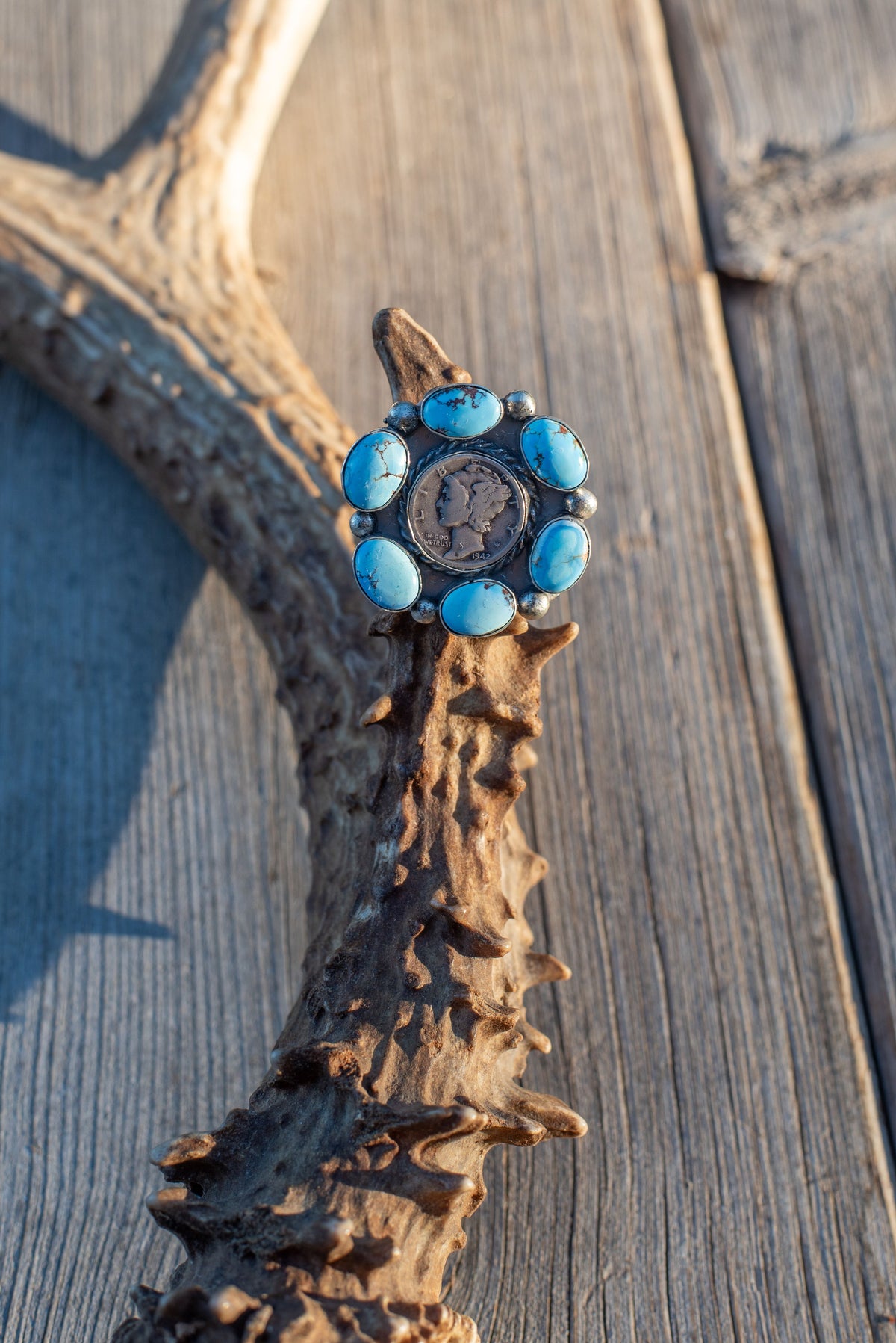 Liberty Dime Golden Hills Ring– Iz and Oak Western Couture