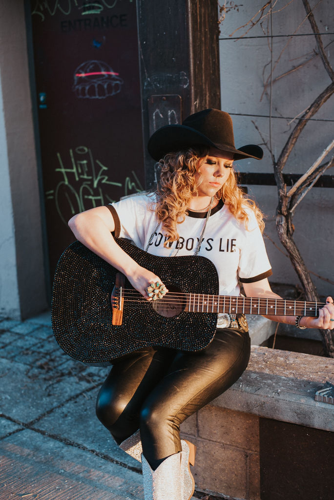 Cowboys Lie Graphic Tee