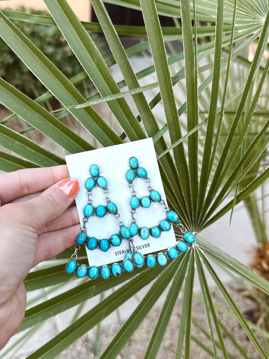 Blanco Chandelier Earrings