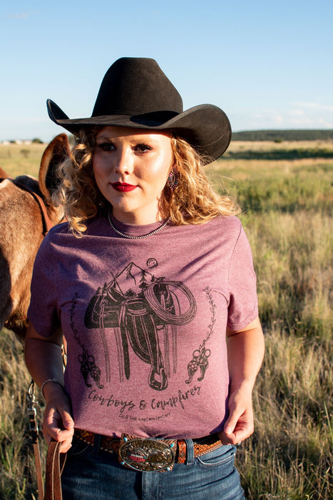 Cowboys and Campfires Tee