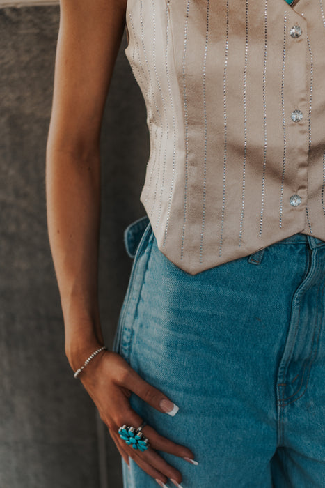 The Gambler Vest Top