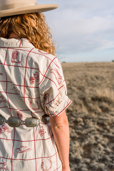 Embroidered Icon Dress