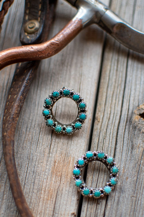 Spade Circular Studs