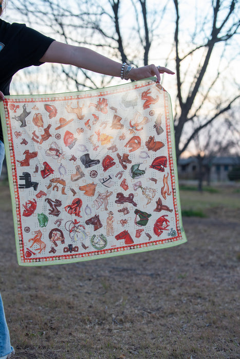 Vintage Horse Pin Shortie Wildrag