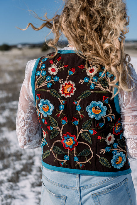 The Mesa Embroidered Vest