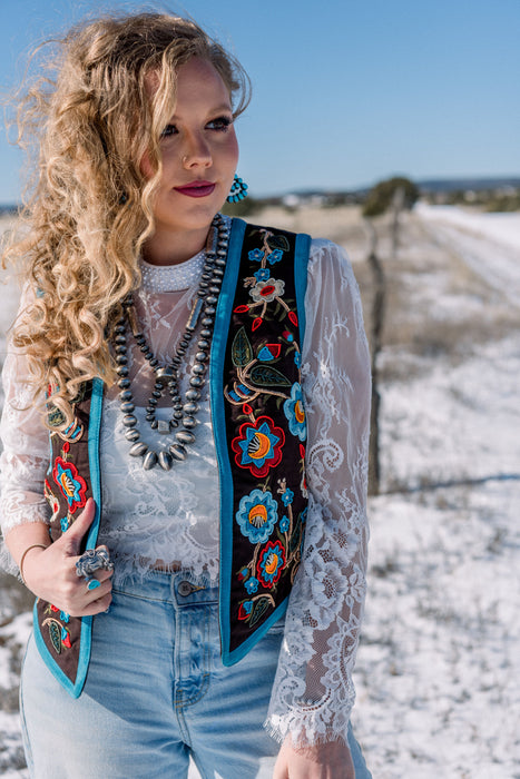 The Mesa Embroidered Vest