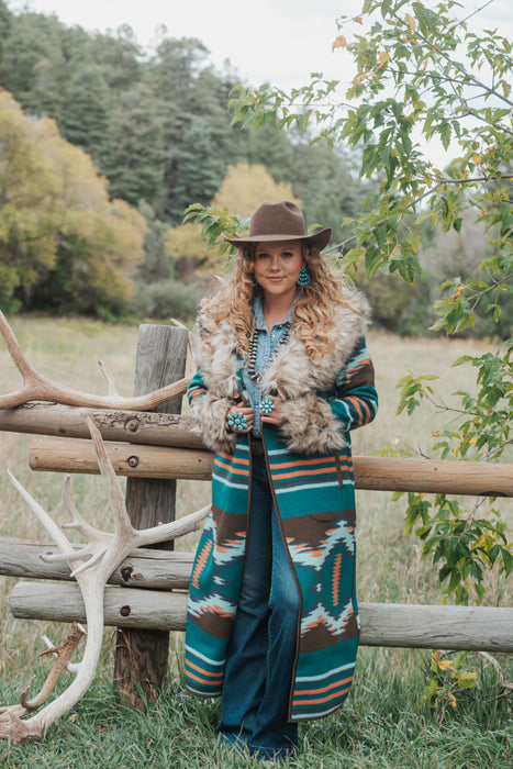 The Jackson Hole: Tasha Polizzi Clive Blanket Coat