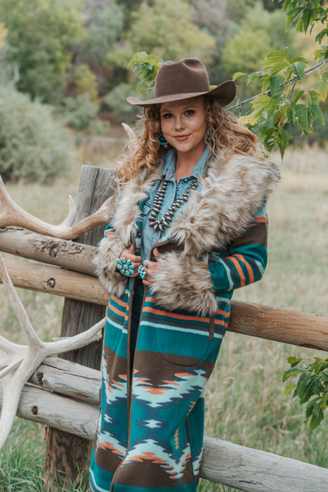 The Jackson Hole: Tasha Polizzi Clive Blanket Coat