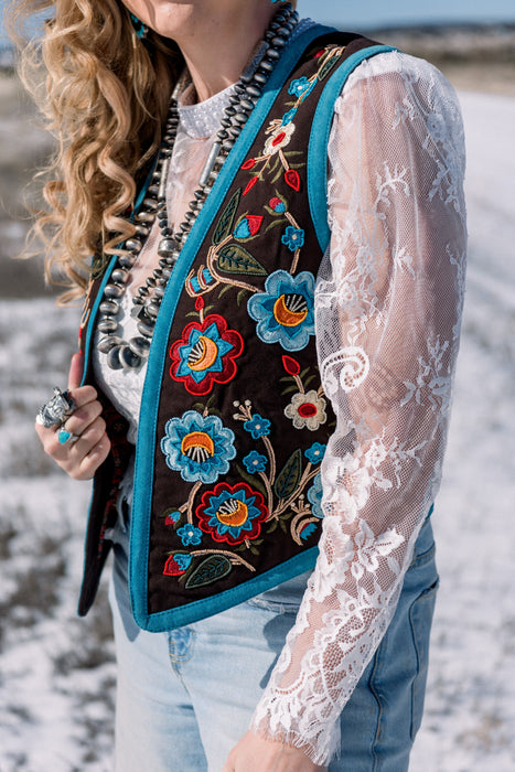 The Mesa Embroidered Vest