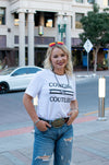 Vegas Nights + Rodeo Lights: The NFR Collection.  Cowgirl couture graphic tee.