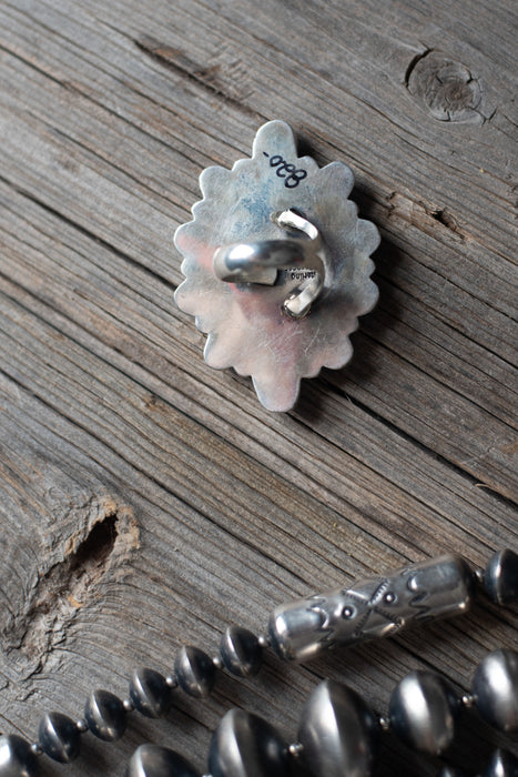 Silver Tequila Cluster Ring