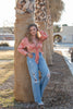 The Clementine Tie Front Top