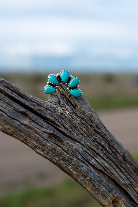 Indian Paintbrush Wrap Ring