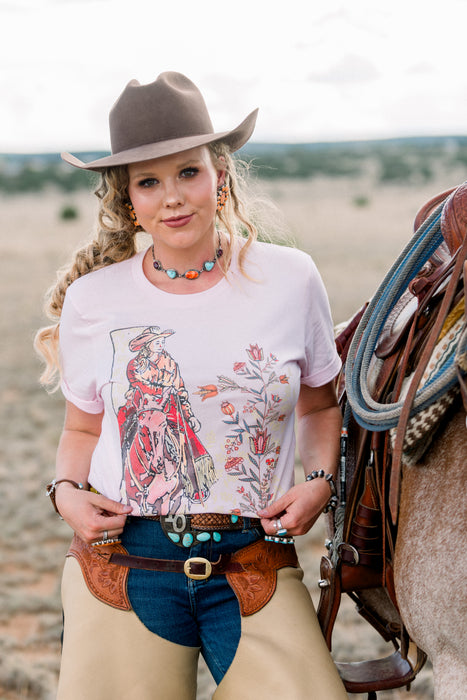 Folk Art and Fauna Mule T-Shirt