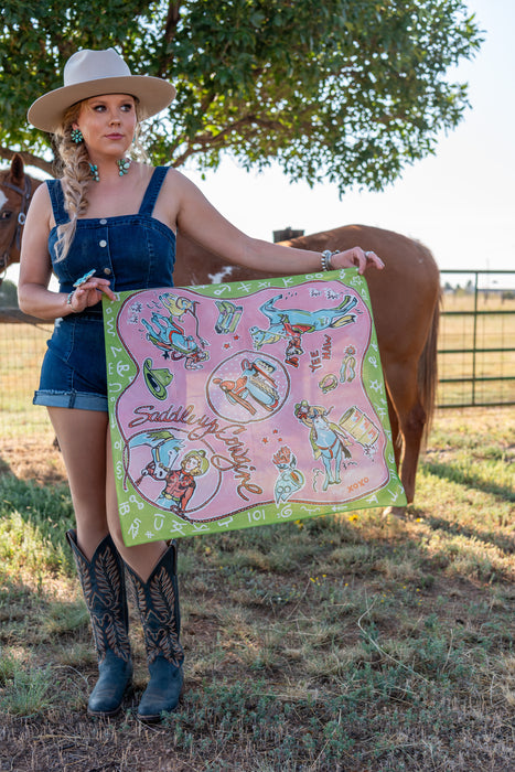 Saddle Up Cowgirl Wildrag