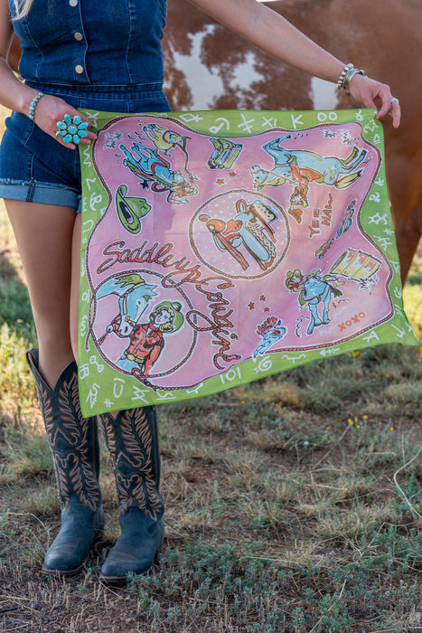 Saddle Up Cowgirl Wildrag