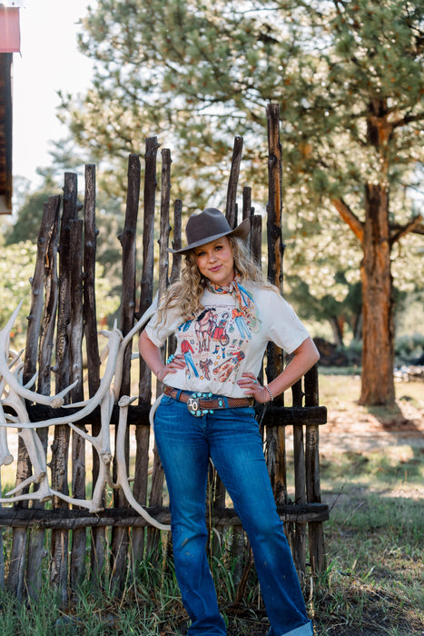 Paper Dolls Tee Natural