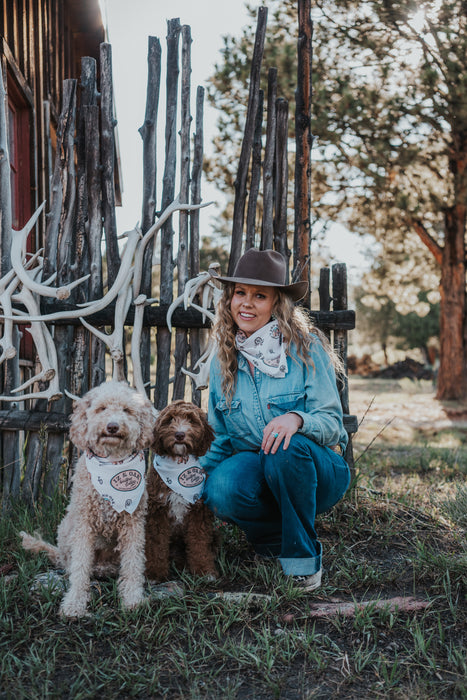 Iz and Oak Branded Bandana