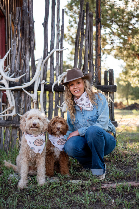 Iz and Oak Branded Bandana