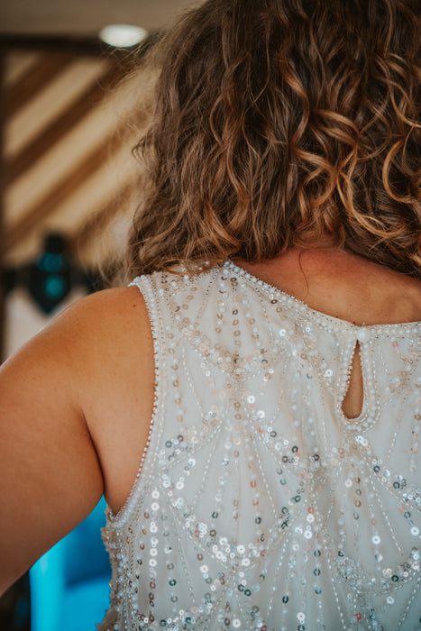 Cabaret Beaded Embellished Top