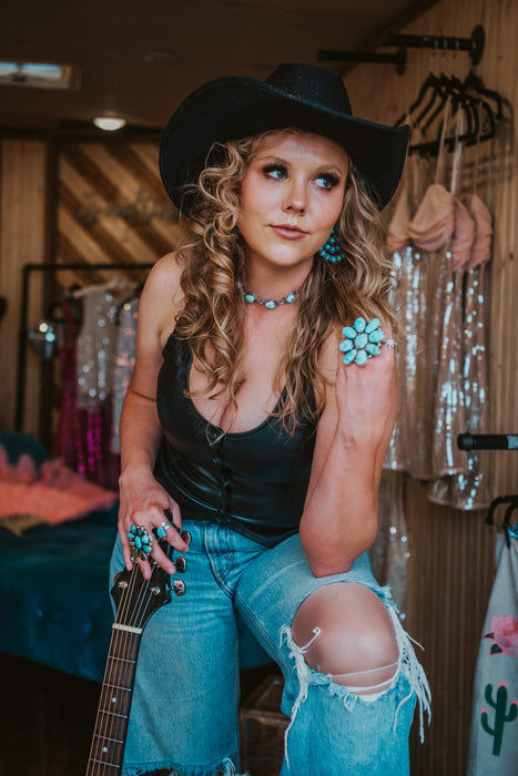 Last Call Leather Tops