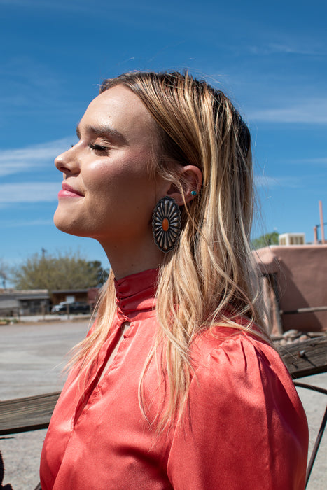 Laramie Spiny Oyster Earrings